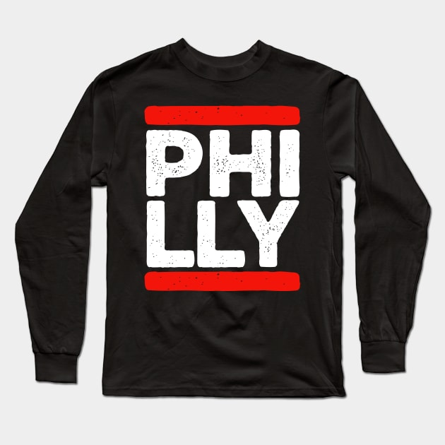 Philly Long Sleeve T-Shirt by RichyTor